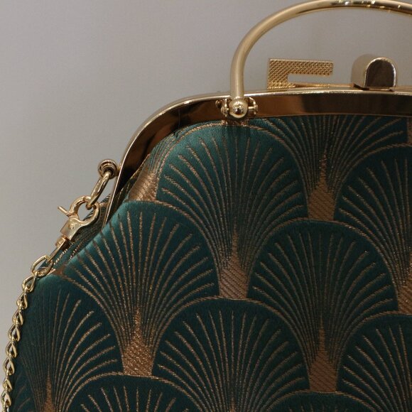 silk bag,evening bag, handmade bag, evening clutch,clutch bag, clutch purse - Picture 5 of 10